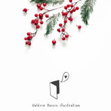 Valerie Boivin Carte De Souhaits Montagne De Cadeaux