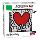 Vilac Cubes Casse-Tete Keith Harring Puzzle Cubes