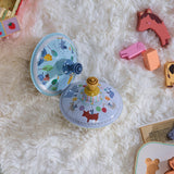 Vilac Toupie En Etain Trois Coloris