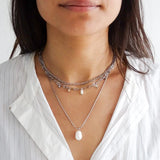 Collier Cléo - Argent