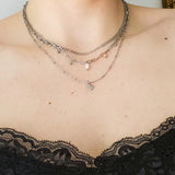 Vintage Glory 22 Collier Mia Acier Inoxydable Assemblé / Accompagné