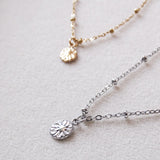 Vintage Glory 22 - Collier Mia Acier Inoxydable Plaqué Or Avec Inox Close-Up