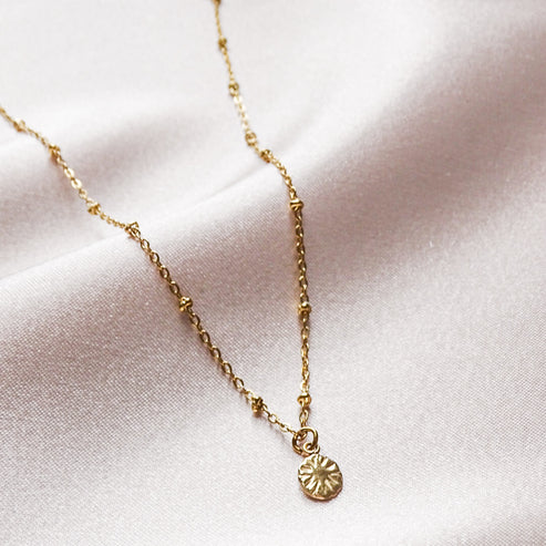 Vintage Glory 22 - Collier Mia Acier Inoxydable Plaqué Or