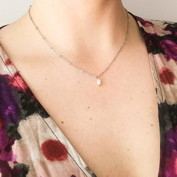 Vintage Glory 22 - Collier Sofia Acier Inoxydable Porté