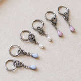 Vintage Glorry 22 - Boucle d'oreille - Anabelle mini - Stainless et Bleu bébé