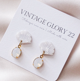 Vintage Glorry 22 - Boucle d'oreille - Cora - Or