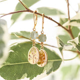 Vintage Glory 22-Boucle d'oreille Rosie Sauge