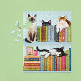 WerkShoppe - Casse-tete - Chats sur des livres