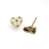 Yellow Owl Workshop - Boucle d'oreille - Amoureux de socceur