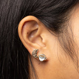 Yellow Owl Workshop - Boucle d'oreille - Cafe et croissant