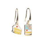 Yellow Owl Workshop - Boucle d'oreille - Gateau et Mix a gateau