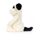 Chien Bashful Crème et Noir JellyCat