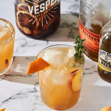 vesper-Bourbon Peach Smash lifestyle