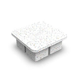W&P Estra Large Ice Cube Tray Speckled White