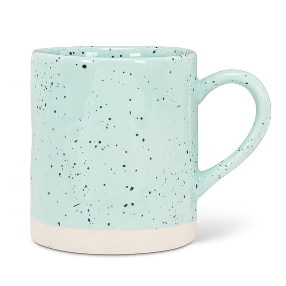 Abbot - Tasse Picot Aqua Speckled Mug