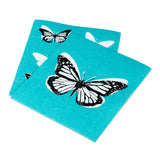 Abbott Collections Lingettes Suédoises Papillons Blanc Fond Bleu Duo 2