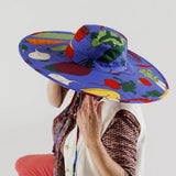 Baggu - Packable Sun Hat - Chapeau Pliable - Farmer's Market 2