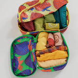 Baggu - Packing Cube Set - Electric Strawberries 2