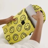 Baggu - Puffy Laptop Sleeve 13 - Yellow Happy 2
