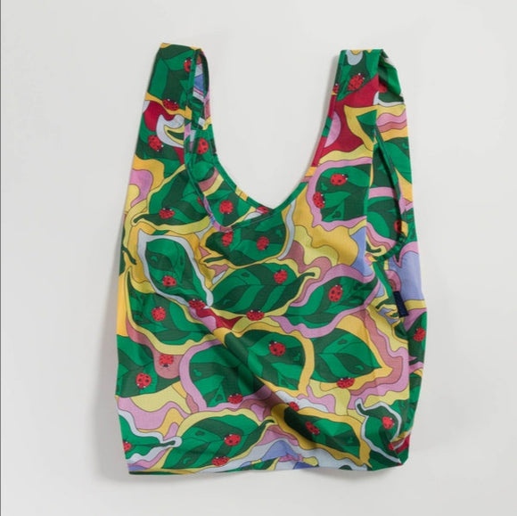 Baggu - Sac réutilisable Standard - Ladybug Leaf 
