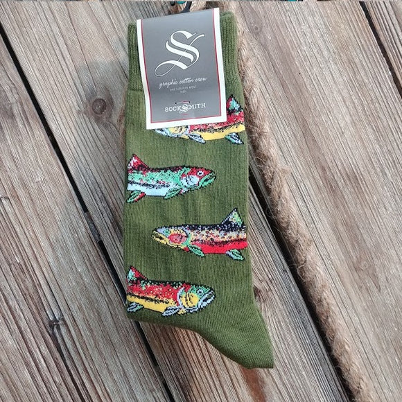 Bas Poisson pour hommes - Verts