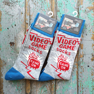 Blue Q Bas Video Game Socks