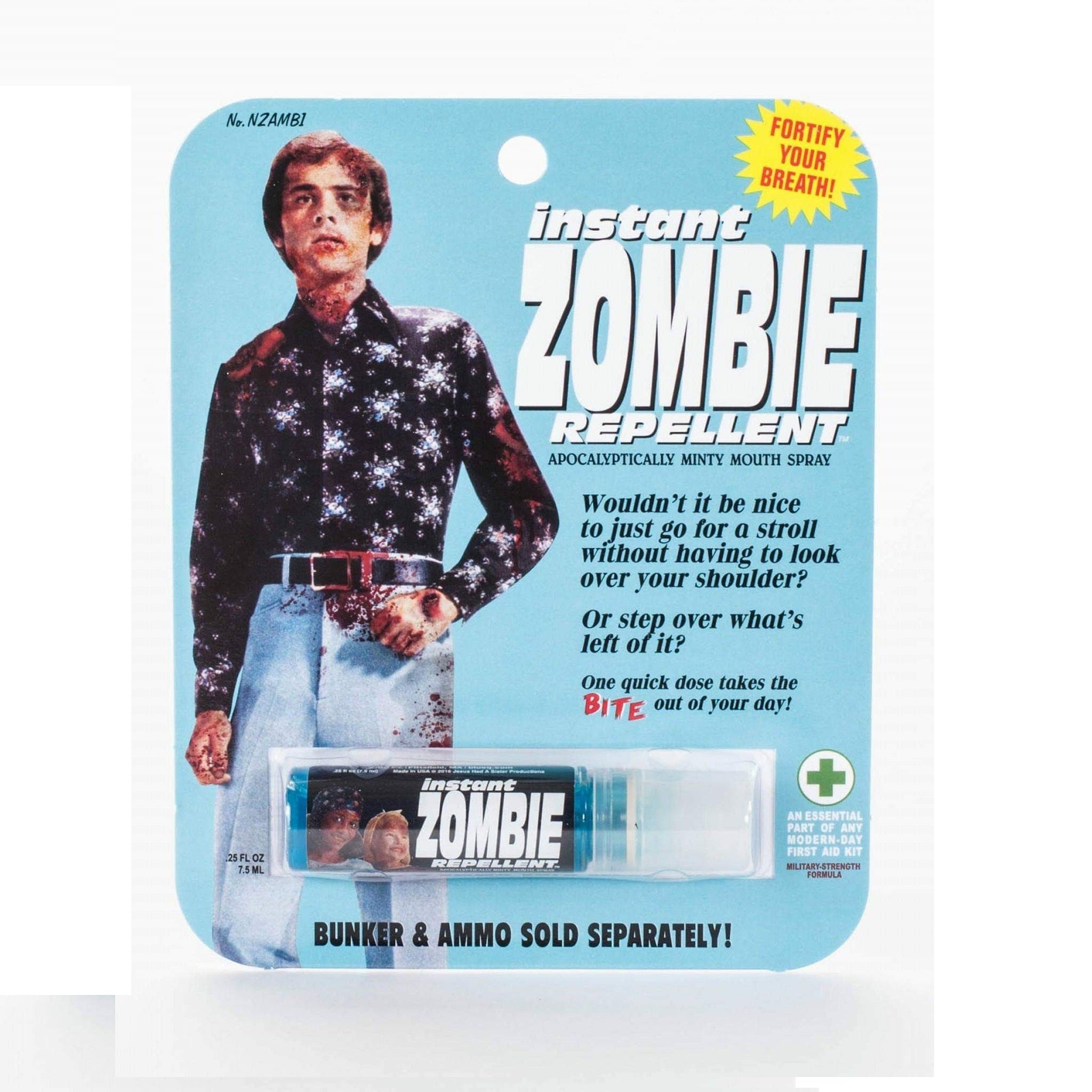 Rafraîchisseur d'haleine Instant Zombie Repellent – KitschÀ l'Os ou pas