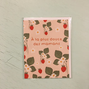 Carte La Plus Douce Des Mamans