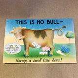 Carte Postale Papier Coton 40 This Is No Bull