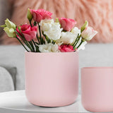 Classic Planter Pink Medium Moyen Cache-pot Rose Classique Lifestyle