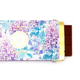 Confections Alicja Barre De Chocolat Carte Postale Lavender Lilac Sur Fond Blanc