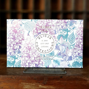 Confections Alicja Barre De Chocolat Carte Postale Lavender Lilac