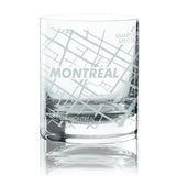 Cuisivin Verre Whisky Glass Montreal Map 320ml 1