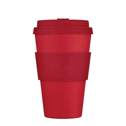 EcoffeeCup - Tasse Réutilisable 14 Oz - Rouge - Red Dawn
