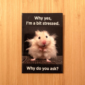 Ephemera Aimant ''Why yes, I'm a bit stressed. Why do you ask?'' Magnet