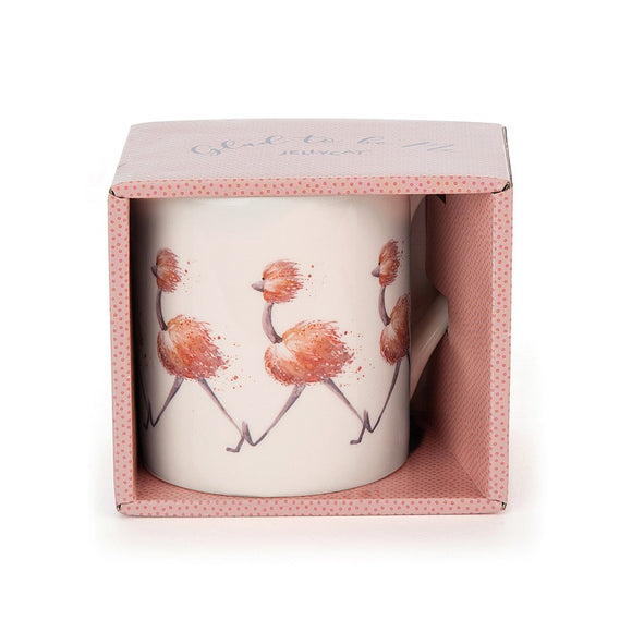 Tasse Autruches qui courent 