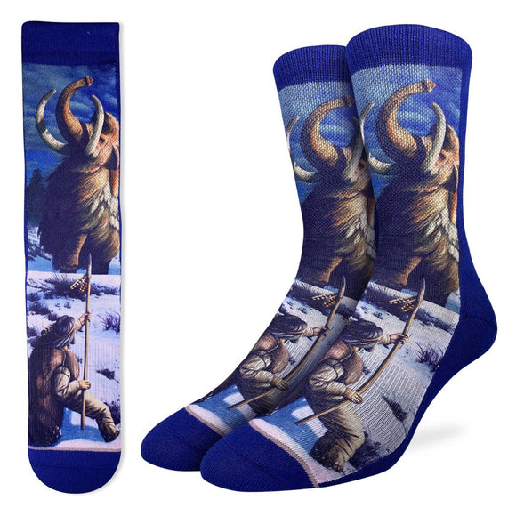Good Luck Sock Bas Chasse aux Mammouths Mammoth Hunting Socks