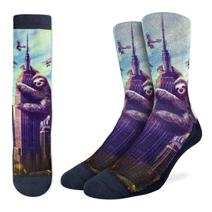 Good Luck Sock Bas Pour Femme Slothzilla