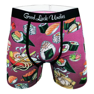 Good Luck Sock Boxer Sushi