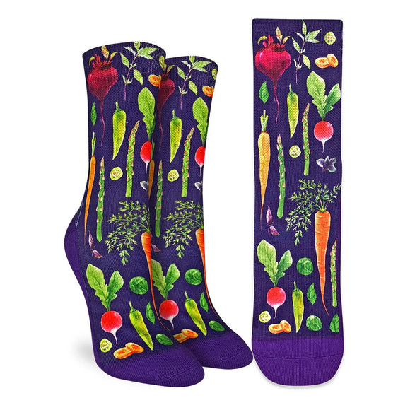 Good Luck Socks - Bas Pour Femmes  Veggies Purple