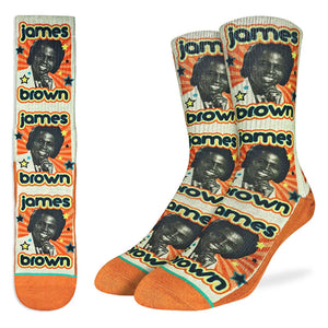 Good Luck Socks - Bas Pour Hommes James Brown Retro