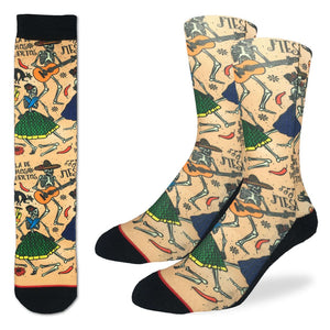 Good Luck Socks Bas Pour Homme Day Of The Dead