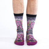 Good Luck Socks Bas Pour Homme Space Skeleton 2