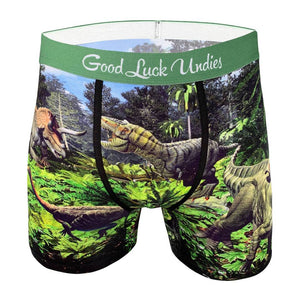 Good Luck Socks Undies Boxer Dinosaures 1
