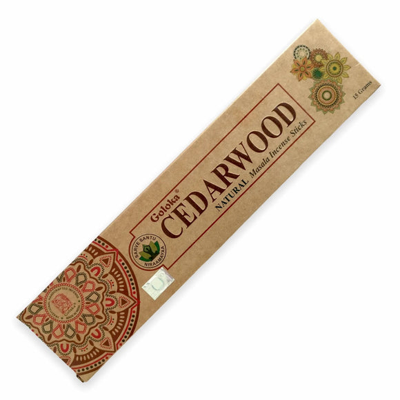 International Gifts Goloka CedarWood Incense Encens Bois De Cèdre