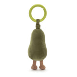 JellyCat Peluche Bashful Avocado Jitter Jouet Avocat Back