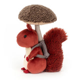 JellyCat - Écureuil Cueilleur De Champignon Profil