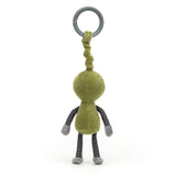 JellyCat - Hochet Vibrant Zalien Arrière ZALJ2A
