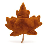 JellyCat - Peluche - Feuille d'érable Woodland - Dos