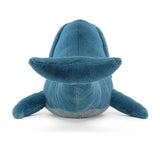 JellyCat Gilbert The Great Blue Whale Baleine Bleue Toutou Dos